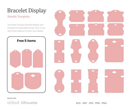 Free Printable Bracelet Card Template