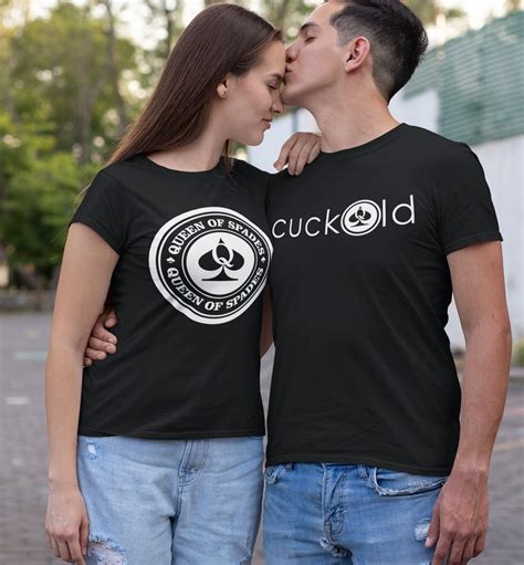 Cuckold and Queen of Spades Couple T-shirts 2 Swinger Shirts - Etsy