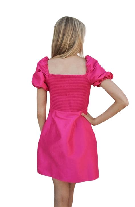 Flora Bea Gionna Dress In Fancy Fuschia