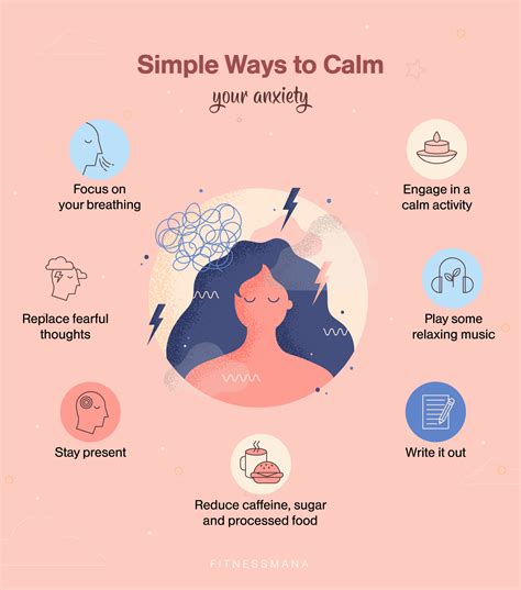 Simple ways to calm your anxiety how to manage your anxiety stress best