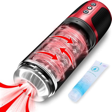 Automatic Sucking Rotating Male Masturbator Cup - Fully Submergible