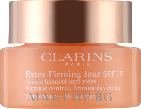 Дневен крем за лице - Clarins Extra-Firming Wrinkle Control Day Cream ...
