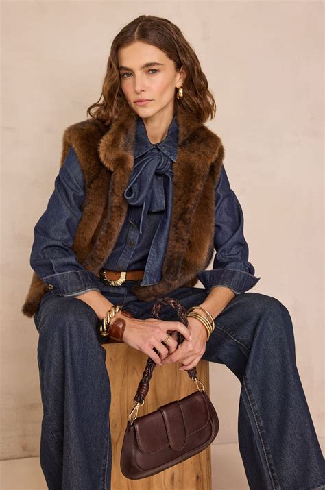 Blouse à col lavallière DARIA Femme | DENIM BRUT | Maison 123