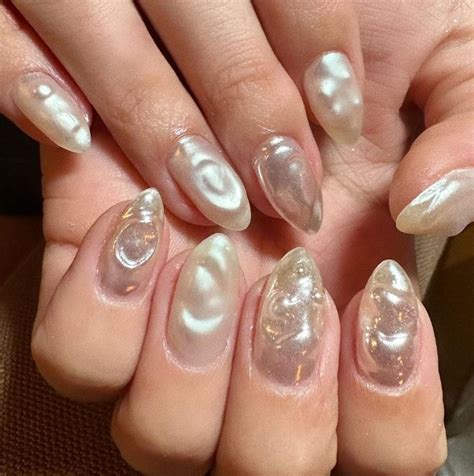 Dive in for 'Mother of Pearl' Nails - Pickering Nails Salon