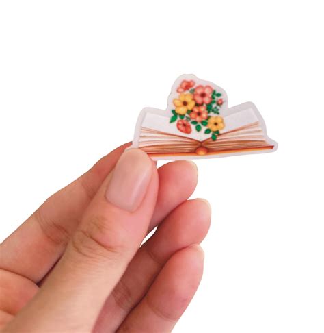 Sticker - Carti si flori - Ale Illustrator