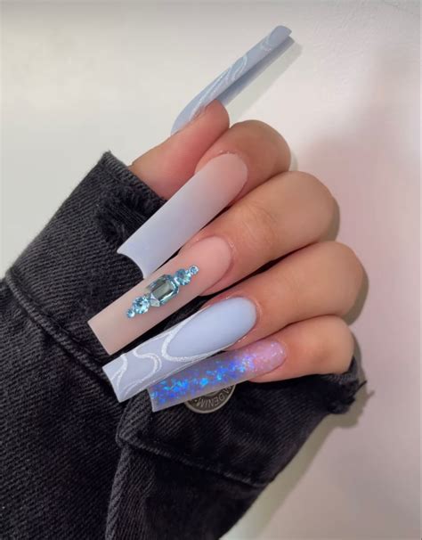Pin by Yanillys Rodriguez on Nails in 2023 | Beige nails, Long acrylic ...