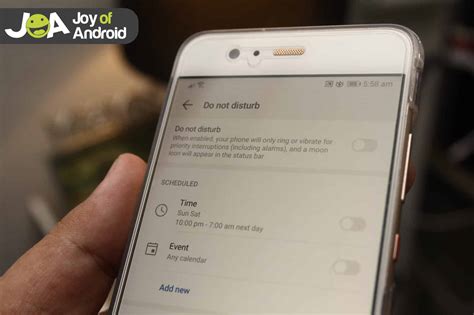 "Do Not Disturb" Android: Silence notifications - JoyofAndroid