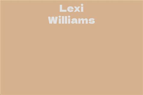 Lexi williams nude