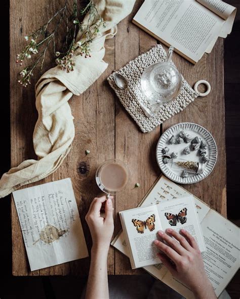 Woman Drinking Coffee and Reading a Book · Free Stock Photo