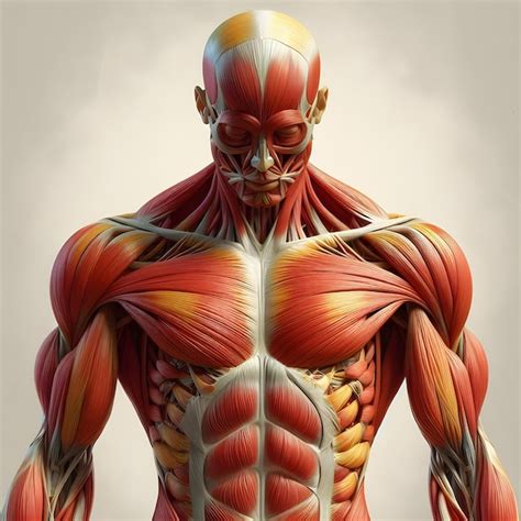 premium photo muscle anatomy