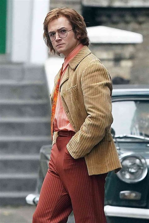 Taron Egerton Looks Unrecognizable as Elton John in New Biopic