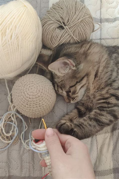 Котик і клубочки | Handmade, Toys, Knitted