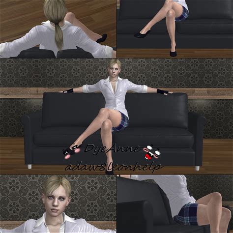 Crossed Leg Pose by adaw8leonhelp on DeviantArt