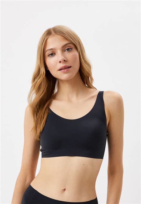 Бюстгальтер UNIQLO без косточек, цвет: черный, RTLACH256501 — купить в ...