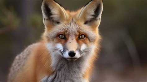 Camera Fox Looks Towards The And Stares At Backgrounds | PSD Free ...