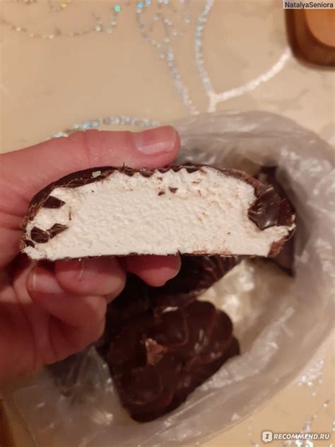 Зефир Ермолино Ванильный в шоколаде - «Вкусный, достойный зефир» | отзывы