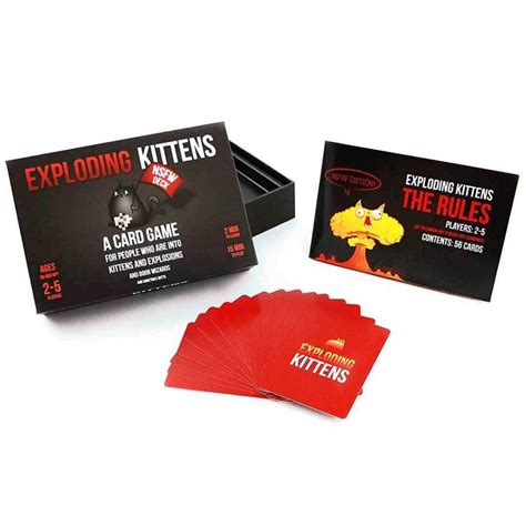 Exploding Kittens: NSFW Edition (2-5 играча, 18+) - настолна игра ...