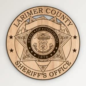 Larimer County Colorado Sheriffs Office Badge SVG Vector Files | Vector911