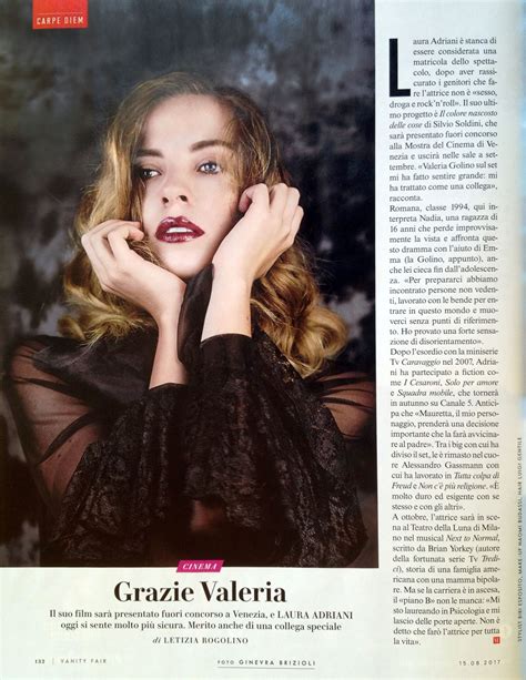 La foto della nostra Ginevra Brizioli finisce su Vanity Fair - RUFA