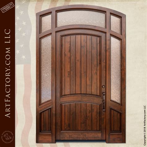 Wood Front Doors With Sidelights