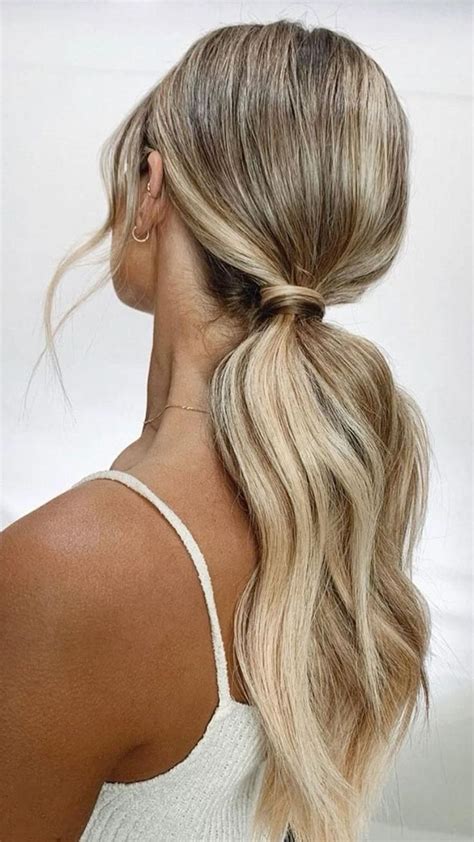 fall hair styles | fall hair inspo | ponytail inspo | hair style inspo ...
