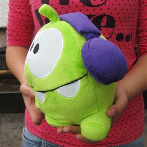 Купить перерезать веревку 8» happy om nom плюшевые мягкие игрушки звук ...