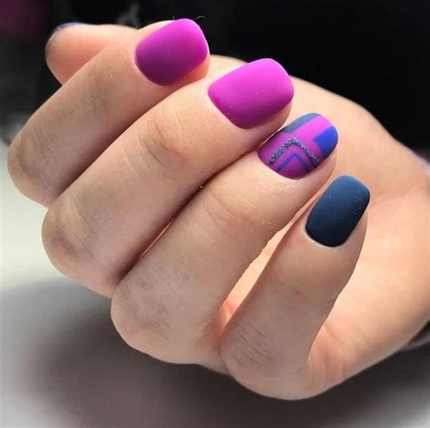 Ногти Дизайн Новинки 2020 Матовые Яркие — Richnail.ru