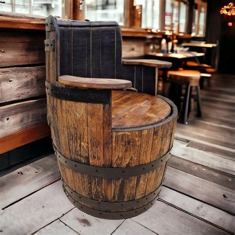 oak whiskey barrel chairs  storage oak whiskey barrel storage