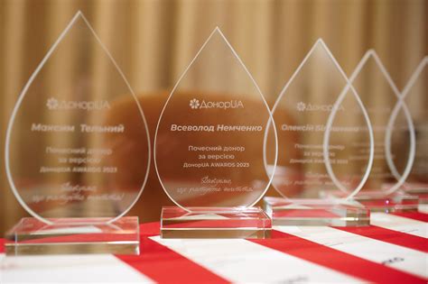 Почесний донор крові з Закарпаття отримав нагороду ДонорUA Awards 2023 ...