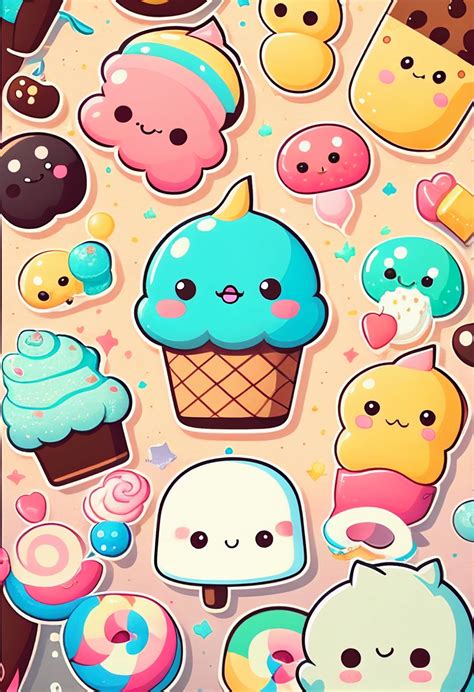 Background Kawaii Wallpaper - EnWallpaper