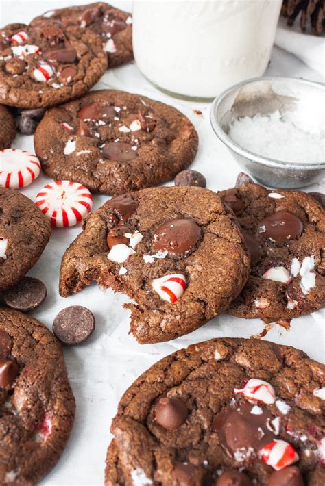 Chocolate Peppermint Cookies - Whiskfully Blessed