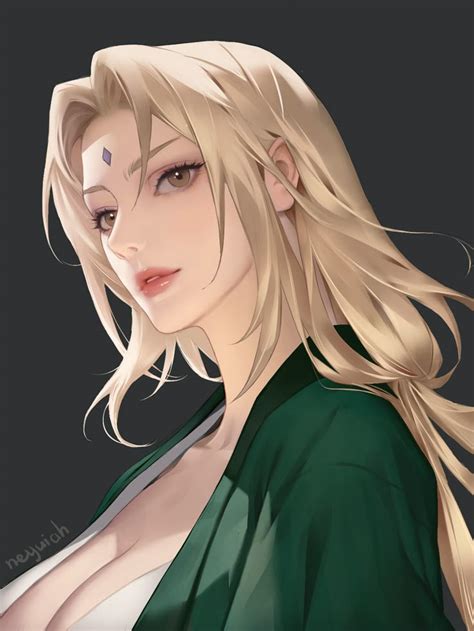 tsunade fanart uyen hai lady tsunade naruto girls avatar fan art