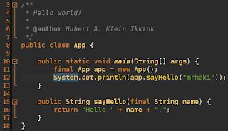Dark color schemes in NetBeans - Messages from mrhaki