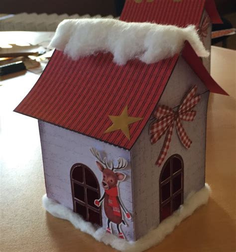 Molde Casinha De Natal - Casinha De Natal Com Molde Para Download Verefazer Site De | Casa de ...