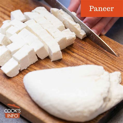 Paneer - CooksInfo