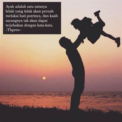 gambar kata bijak ayah  anak