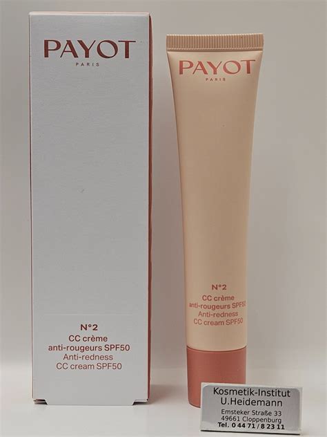 Payot Creme N°2 CC Cream SPF 50 (40ml) - Kosmetik Heidemann GmbH