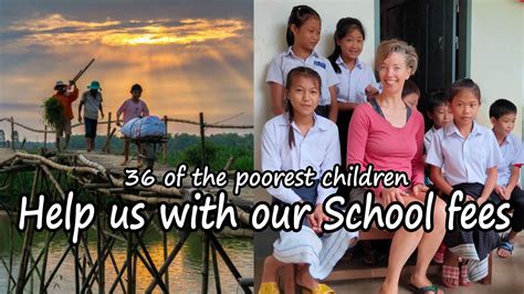 Help the children in our Laos village with their school fees | Chuffed ...