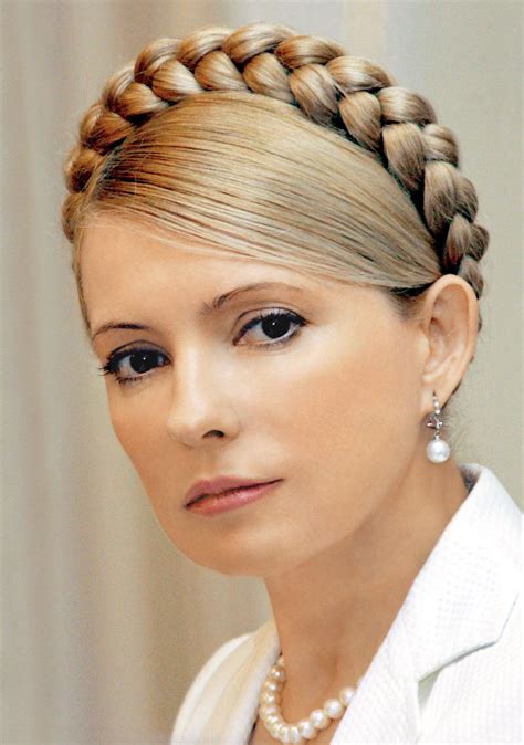 Yulia Tymoshenko | Ukrainian women, Traditional hairstyle, Ukraine women