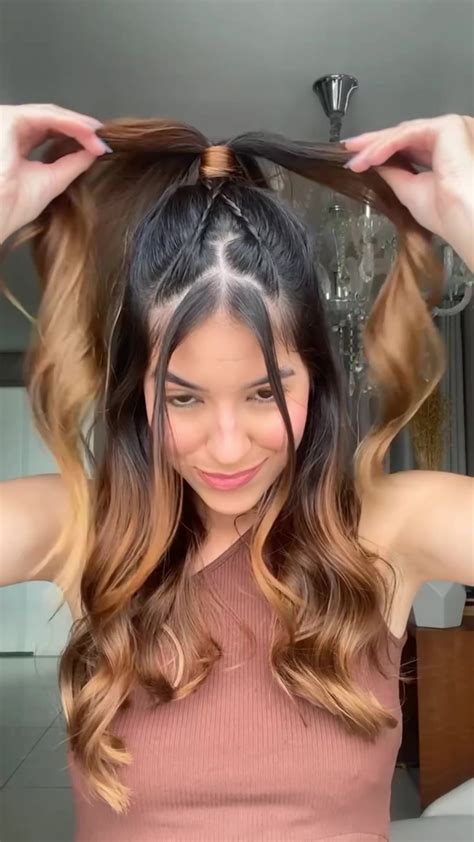 Penteado Bonitos - Ideias de Penteados Fáceis e Bonitos para Festas | TikTok