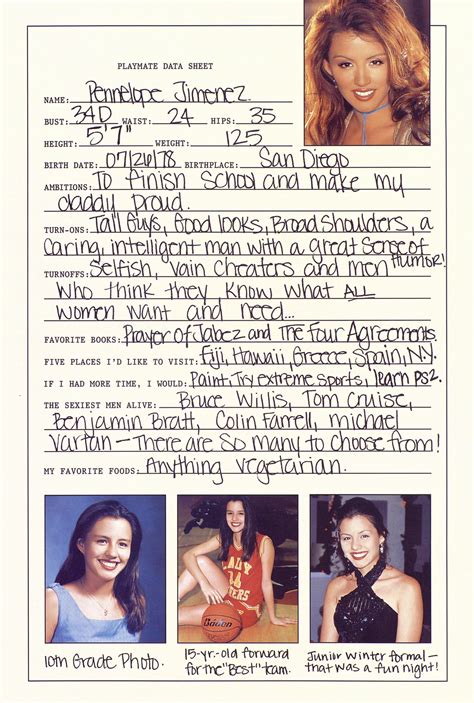 Pennelope Jimenez - Magazines + Centerfold - Image Chest - Free Image