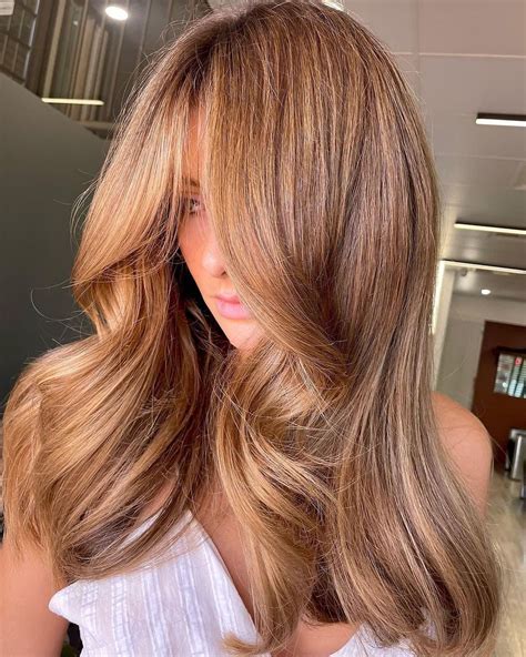 brown hair color with honey highlights 12