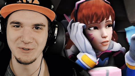 OVERWATCH - D.VA ЗАСТРЯЛА! ДИВА В ОВЕРВОТЧ | РЕАКЦИЯ - YouTube