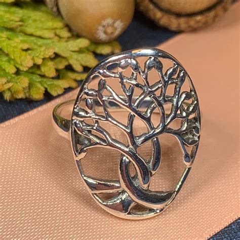 Tree of Life Ring Celtic Jewelry Irish Jewelry Norse | Etsy