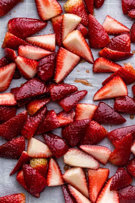 Roasted Strawberries - Food Faith Fitness