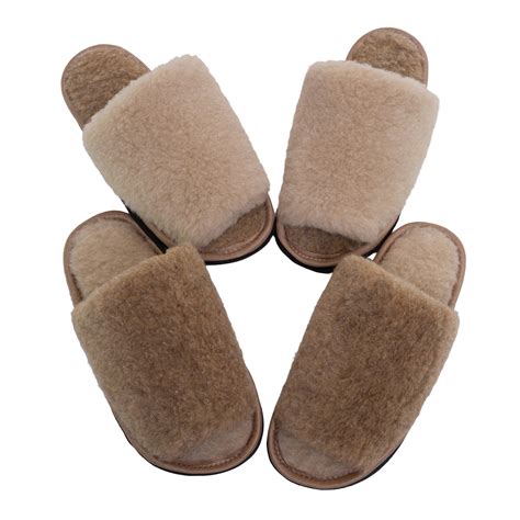 Шлепанцы меховые "Эконом" – Sheepwool.by