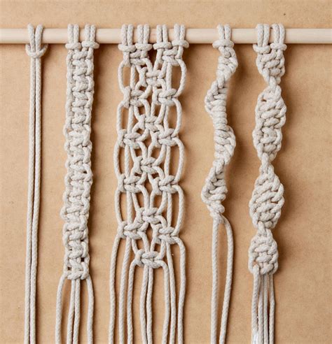 How to Tie Macramé Knots for DIY Woven Decor