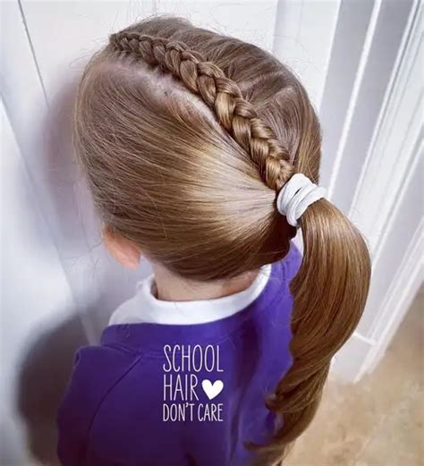 Easy Hairstyles For School Girls