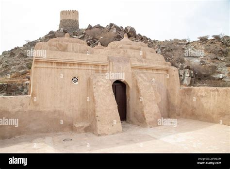 historical al bidya mosque  fujairah stock photo alamy