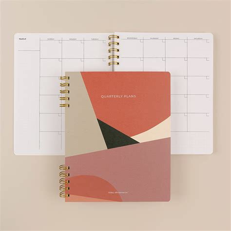 Quarterly Plans Collection | 90-Day Planner for Time Management